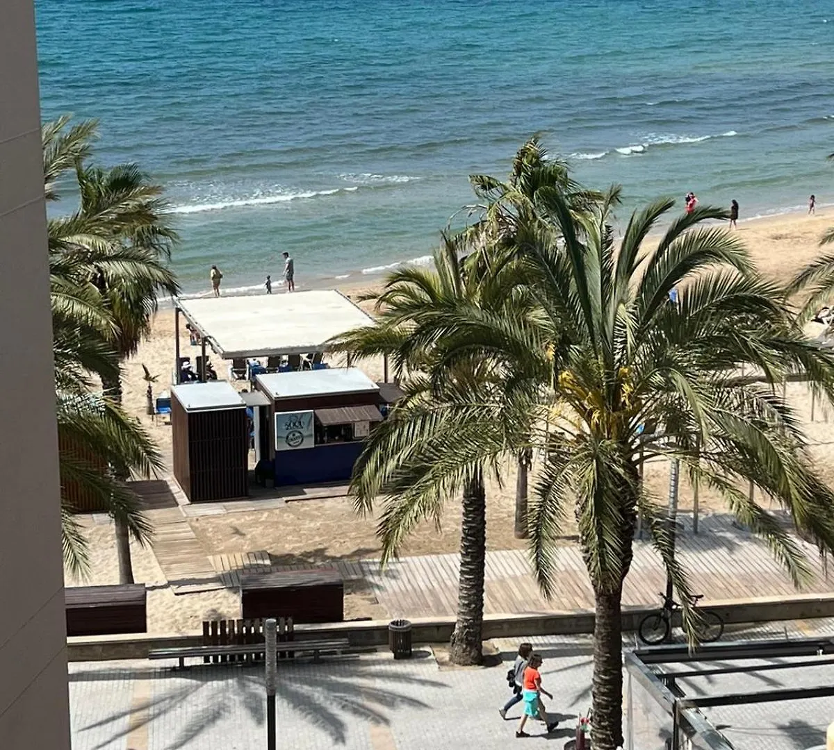 Beachfront Salou Apartment With Sea View