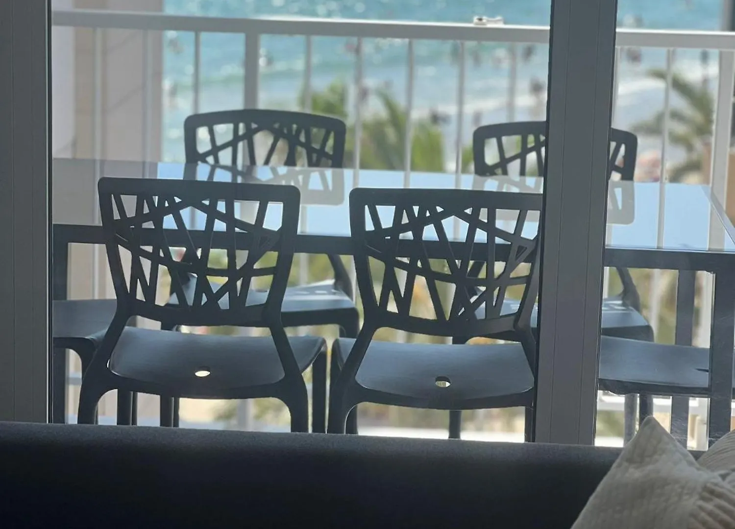 Beachfront Salou Apartment With Sea View